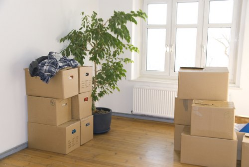 Wales Removals team preparing for a move