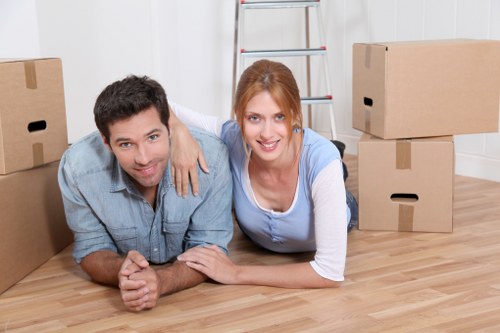 Wales Removals staff handling office relocation